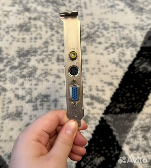 Видеокарта palit geforce4 mx440 64mb, dvd