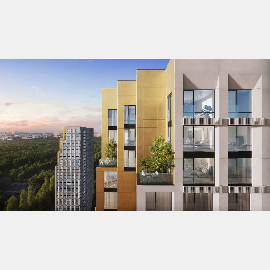 3-к. квартира, 60,8 м², 4/29 эт.