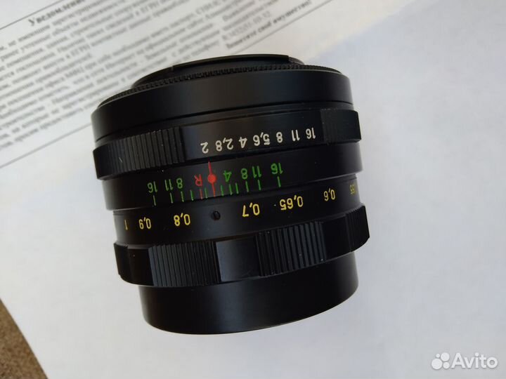 Объективы Helios 44М, 44-2