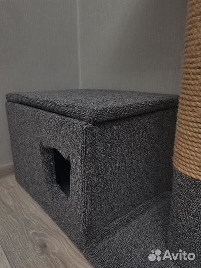 Когтеточка домик для кошки