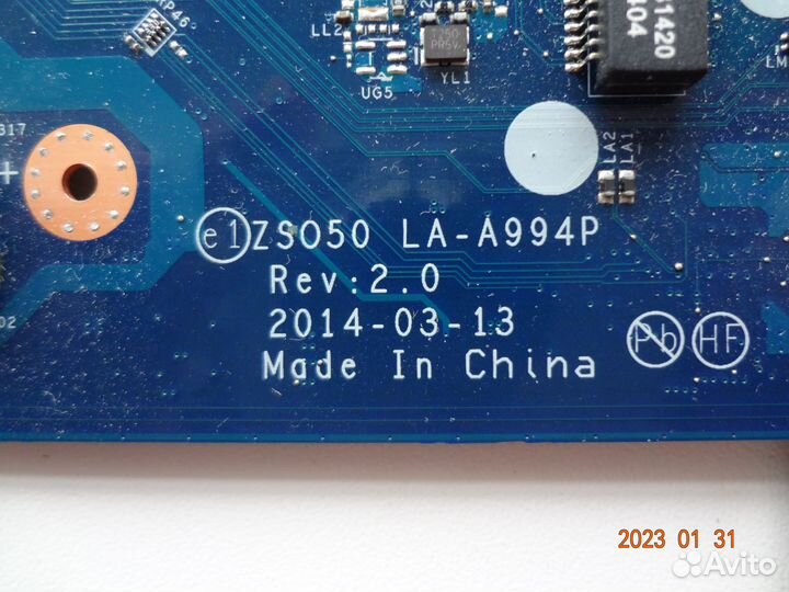 Материнская плата LA-A994P