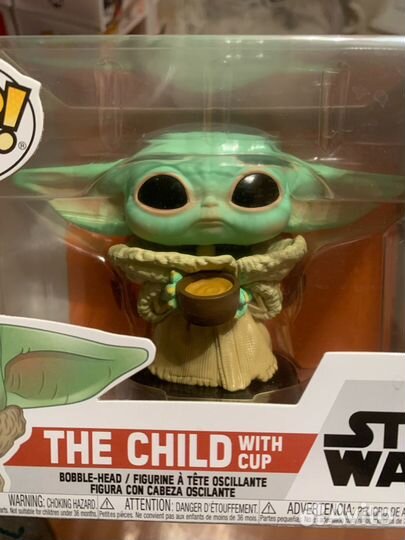 Funko Pop The Child with cup (Grogu Mandalorian)