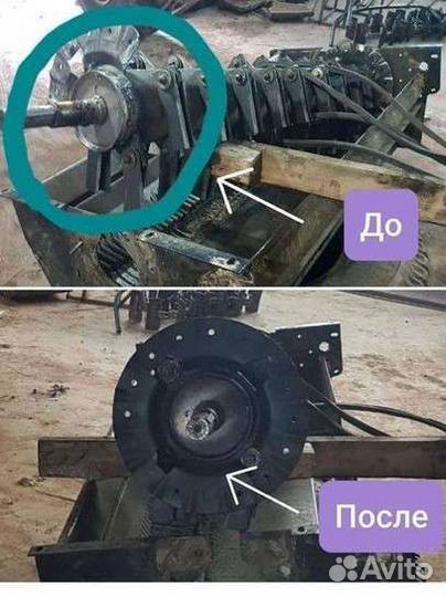 Балансировка валов измельчителя
