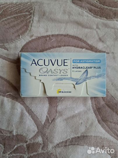 Линзы контактные acuvue oasys астигматические -3.5