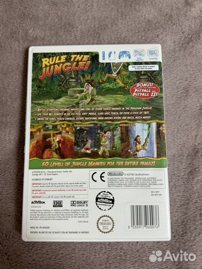 Pitfall the big adventure Nintendo Wii