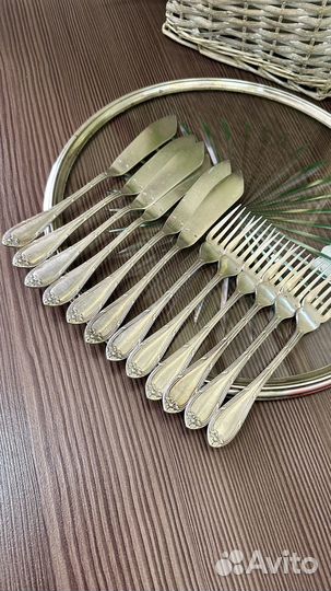 Столовые приборы для рыбы. Франция