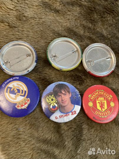 Значки с футболистами