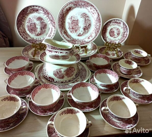 Старинные Английские Тарелки