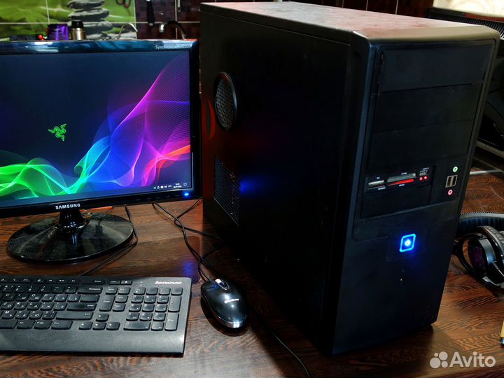 Intel 4 ядра, 8Gb озу, SSD, GTS 250 игровой пк