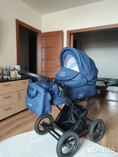 Коляска люлька для новорожденных бу