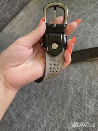 Ремень женский кожаный натуральный