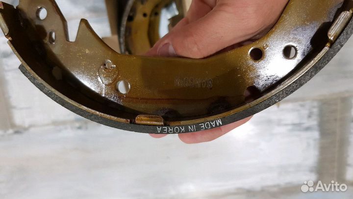 Колодки барабанные sonata. Новые