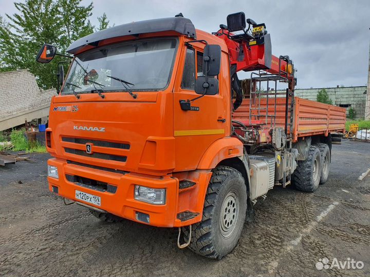 Кранборт Камаз 6x6
