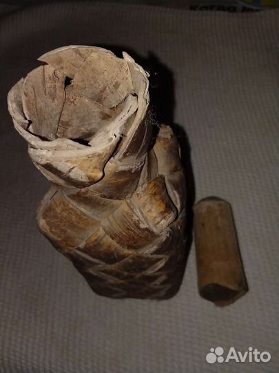 Лапти и горлатка старинные