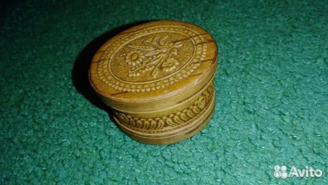 Шкатулка из бересты. Деревянная шкатулка