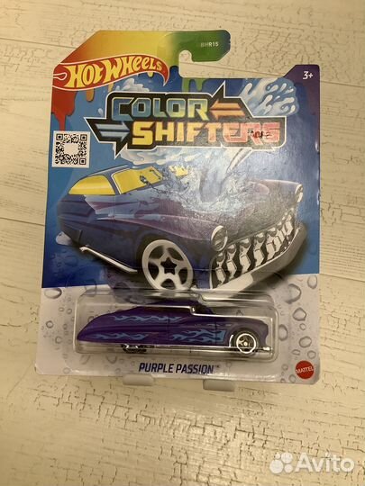 Новая Игрушечная машинка Hot Wheels purple passion