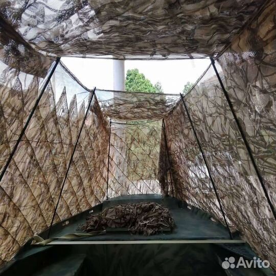 Маскировочные сети на лодки от Дмитрия Уварова