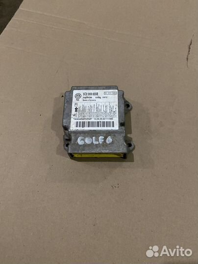 Блок AirBag SRS Volkswagen Golf 6 Yeti