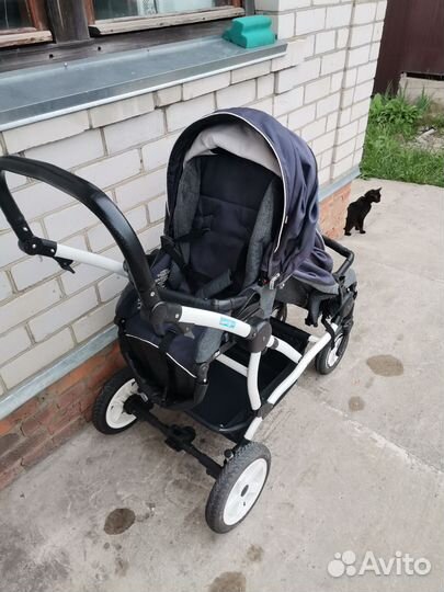 Коляска для двойни bebetto 42