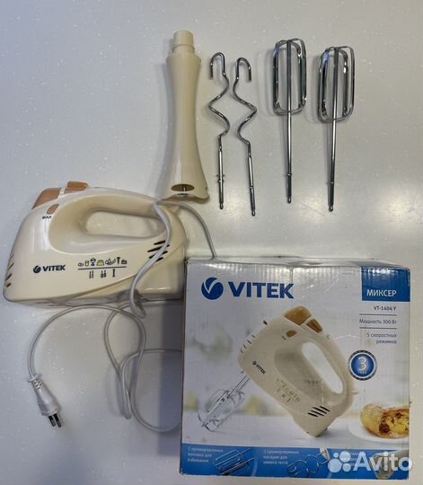 Новый миксер vitek VT 1404 Y