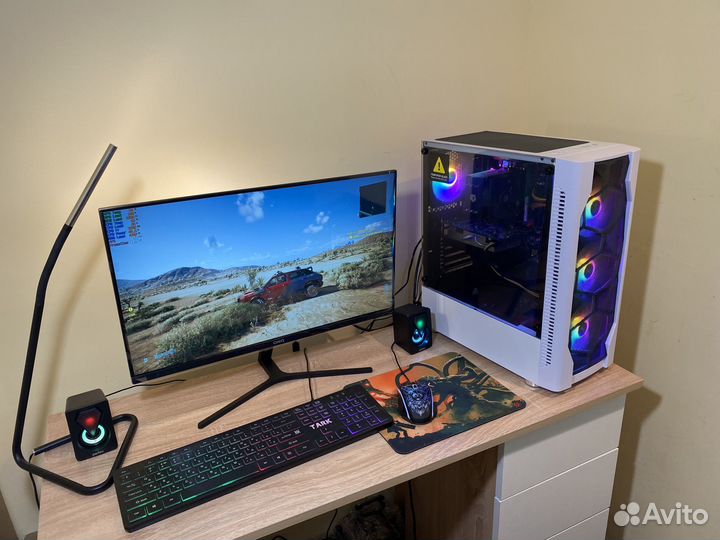 Игровой пк RX580/монитор 24/Intel/1st DK-D4