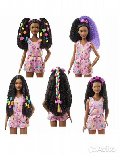 Игровой набор для куклы Барби Barbie Brooklyn Hair