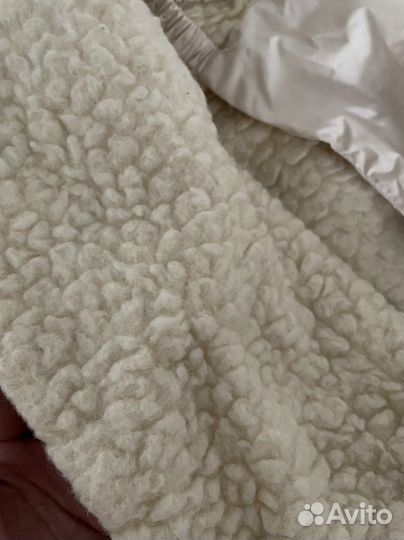 Зимний конверт в коляску на овчине