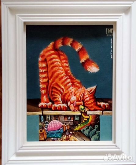 Картина Кот и Мышь