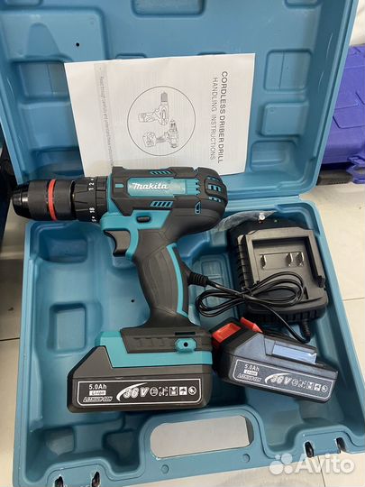 Шуруповерт makita 36v с железным патроном