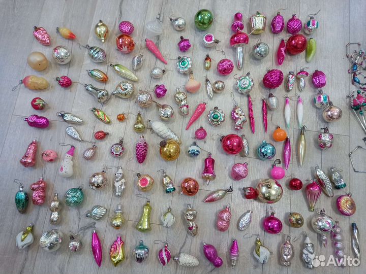 Елочные игрушки СССР