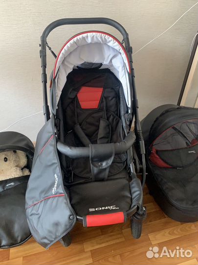 Детская коляска 3 в 1 verdi sonic pro