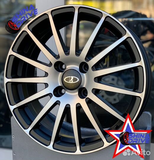 Диски LADA R16 4x98 Black Groove Matt