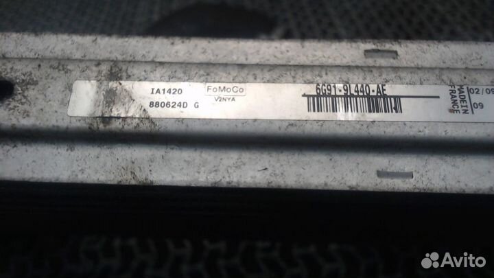 Радиатор интеркулера Ford Kuga, 2009