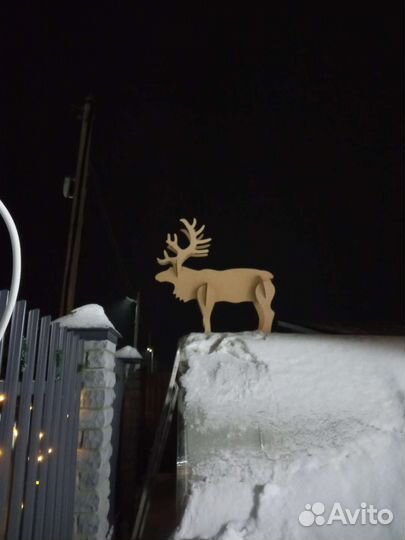 Новогодний олень
