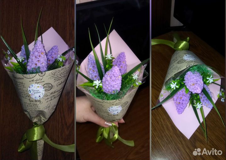 Цветы из мыла