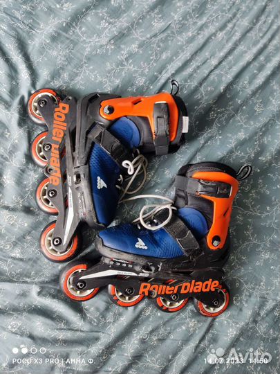 Роликовые коньки детские раздвижные
