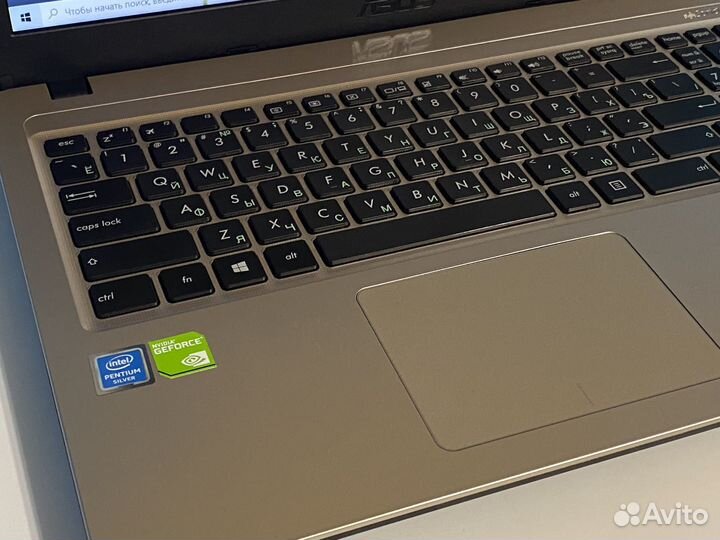 Asus 4ядерный/Nvidia110mx/ssd256 игровой ноутбук