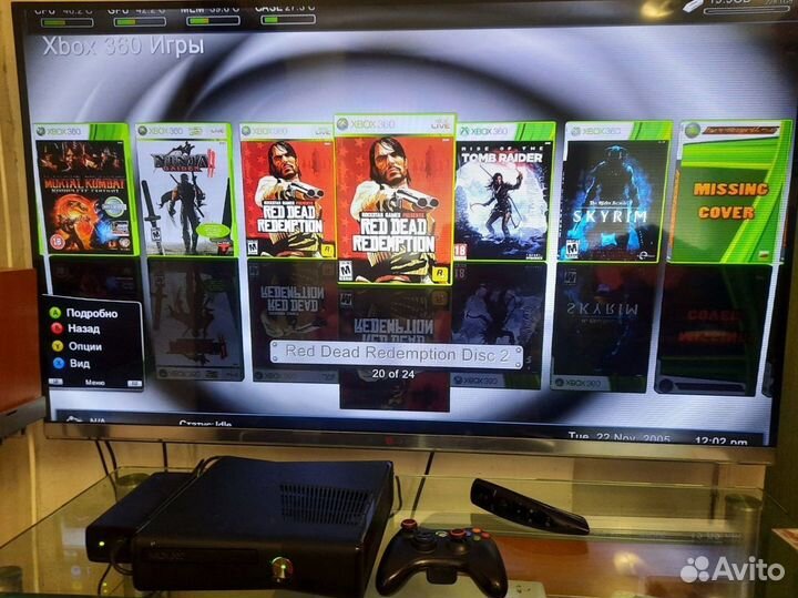Игровая приставка xbox 360
