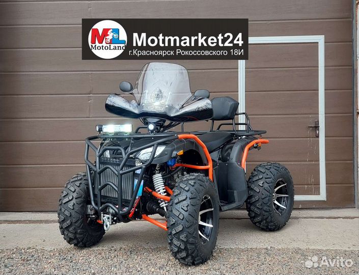 Zongshen Tundra 300 4WD Лебедка,Кардан,Мех кпп