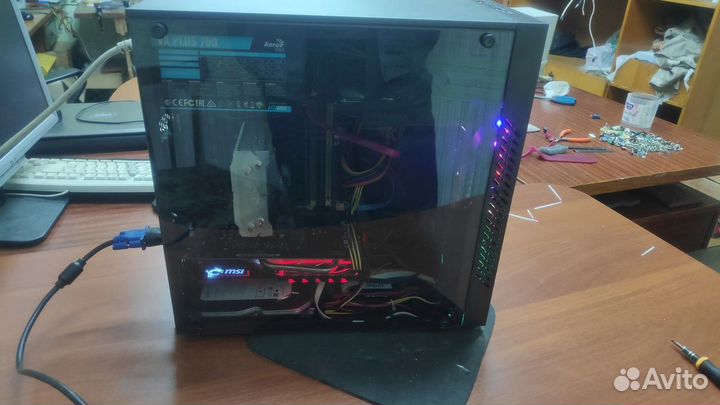 Компьютер i7-4790s. 1050ti 4gb. 16gb оперативы