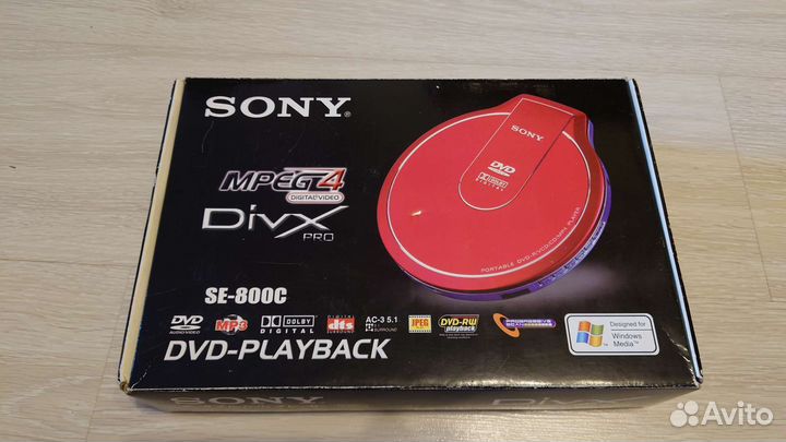 Портативный dvd плеер sony