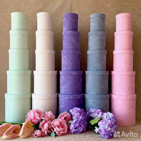 Шляпная коробка на заказ с лого