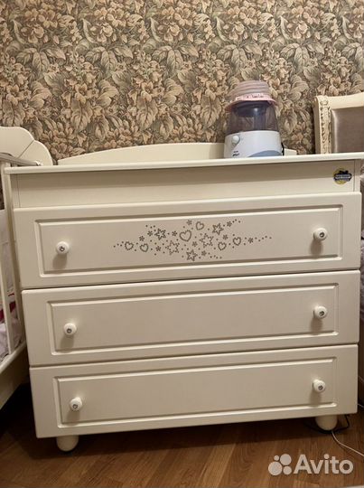 Детская кровать и комод Baby EXpert италия