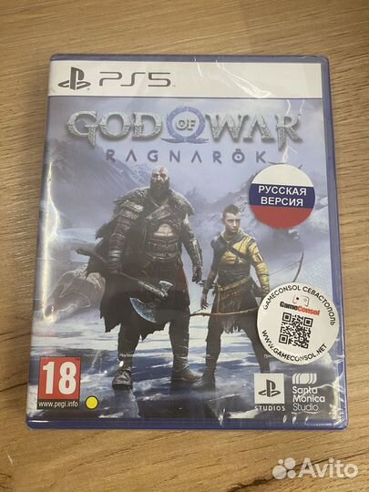 God of War: Ragnarok диск для PS5 новый