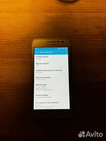 Samsung Galaxy A3 SM-A300F, 16 ГБ