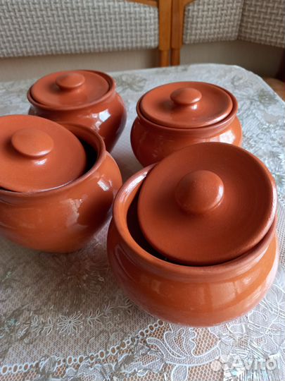 Горшоки для запекания 4шт