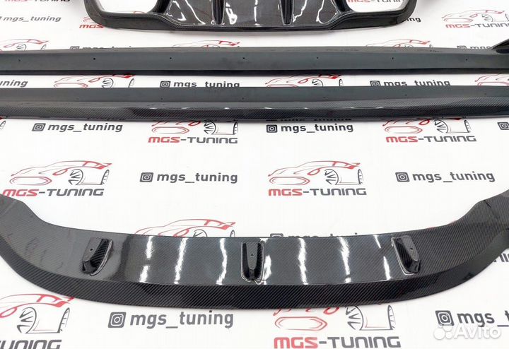 Комплект Hamann Style на BMW X5M F85 карбон