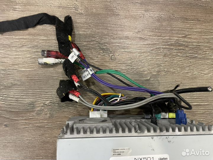 Магнитола clarion nx501