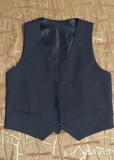 Жилет школьный для мальчика 128-134