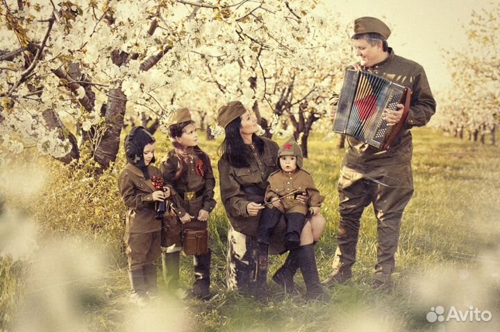 Военный костюм на 9 мая